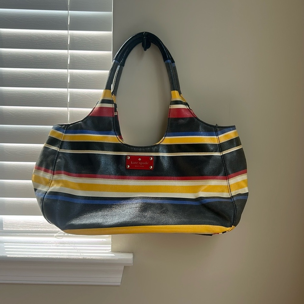 Kate Spade Multicolor Striped Bag